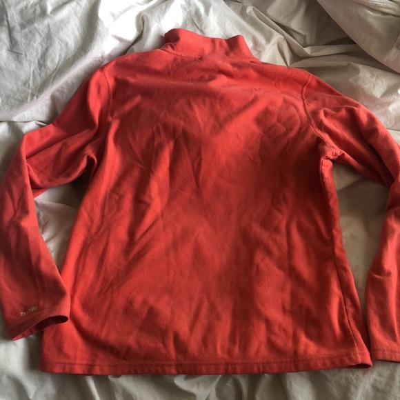 Light pink NORTH FACE quarter zip sweatshirt - Picture 6 of 6